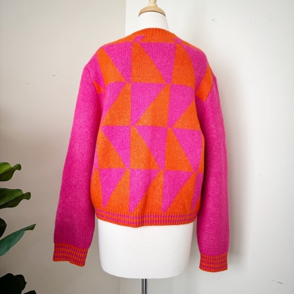 Mango Geometric Cardigan - Picture 7 of 16